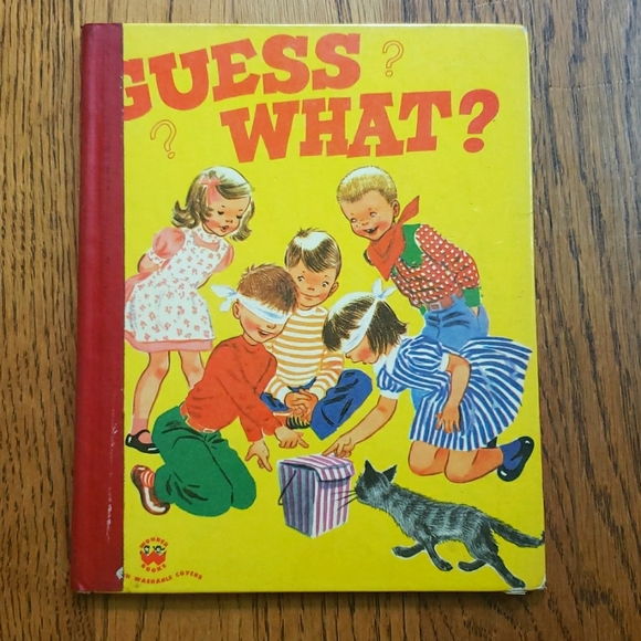 Other - Vintage 50s Guess What? Hardcover Children's Book